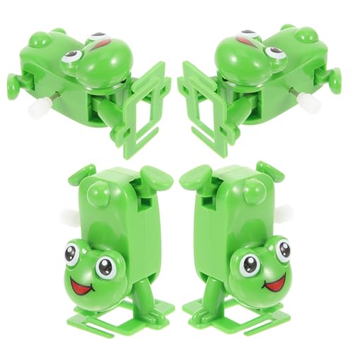 LRXIYODE 4 Stück Teiliges Aufziehspielzeug Frosch aus Kunststoff mit Lustiges Kinderspielzeug zum Laufen Fördert Geschicklichkeit und Intelligenz Geeignet als und Gartendekoration LRXIYODE 4 Stück Teiliges Aufziehspielzeug Frosch aus Kunststoff mit Lustiges Kinderspielzeug zum Laufen Fördert Geschicklichkeit und Intelligenz Geeignet als und Gartendekoration von LRXIYODE