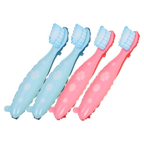 LRXIYODE 4 Stück Teiliges Giant Toothbrush Balloons Große Folienballons und Blau Kinderfreundliche Outdoor Dekoration Einfache Installation für Geburtstags und Abschlussfeiern von LRXIYODE