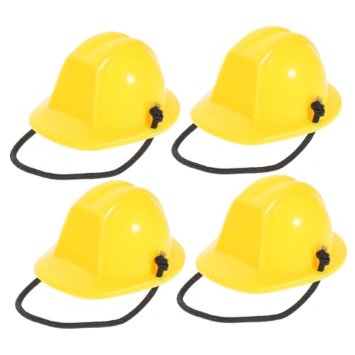 LRXIYODE 4 Stück Teiliges Miniatur Sicherheitshelm für Puppen Detailgetreuer Gelber Bauarbeiterhelm mit Federband Vielseitiges DIY Zubehör für Puppenkostüme und Modellbau LRXIYODE 4 Stück Teiliges Miniatur Sicherheitshelm für Puppen Detailgetreuer Gelber Bauarbeiterhelm mit Federband Vielseitiges DIY Zubehör für Puppenkostüme und Modellbau von LRXIYODE