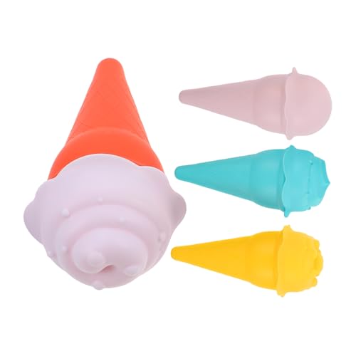 LRXIYODE 4 Stück Teiliges Strandspielzeug Set mit Eiscreme Sandformen für Sandkasten und Outdoor Aktivitäten im Garten oder Park Spaß für Jahreszeiten LRXIYODE 4 Stück Teiliges Strandspielzeug Set mit Eiscreme Sandformen für Sandkasten und Outdoor Aktivitäten im Garten oder Park Spaß für Jahreszeiten von LRXIYODE