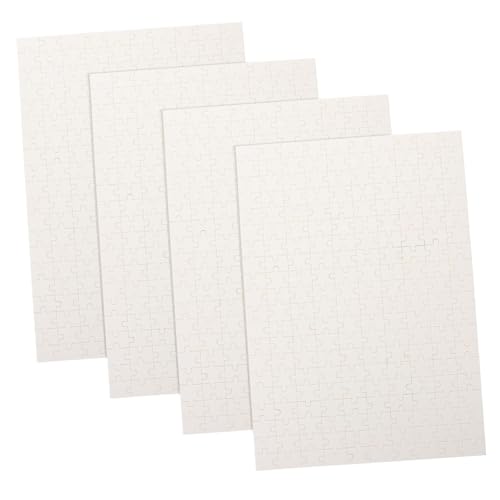 LRXIYODE 4 Stück Teiliges Sublimations Puzzle aus Holz Leere Jigsaw Puzzles für Heat Press Transfer zum Bedrucken und Selbstgestalten Sublimation Blanks Bulk Kit LRXIYODE 4 Stück Teiliges Sublimations Puzzle aus Holz Leere Jigsaw Puzzles für Heat Press Transfer zum Bedrucken und Selbstgestalten Sublimation Blanks Bulk Kit von LRXIYODE