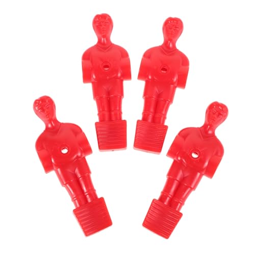 LRXIYODE 4 Stück Teiliges Tischfußball Zubehör Lifelike Fußballspieler Figuren mit Abnehmbaren für Stabile Installation und Authentisches Spielerlebnis für DIY und Tischfußball Spiele LRXIYODE 4 Stück Teiliges Tischfußball Zubehör Lifelike Fußballspieler Figuren mit Abnehmbaren für Stabile Installation und Authentisches Spielerlebnis für DIY und Tischfußball Spiele von LRXIYODE