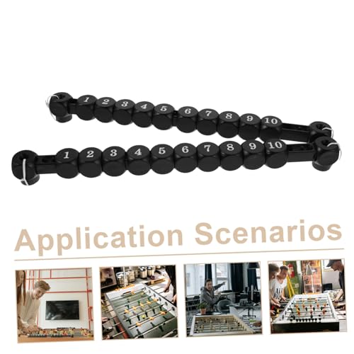 LRXIYODE 4 Stück Teiliges Tischspiel-Scoring-Board für Tischfußball Präzise Zähler für Spieler Einfache Installation Vielseitig für Airhockey und Familienunterhaltung Robustes Zubehör für von LRXIYODE