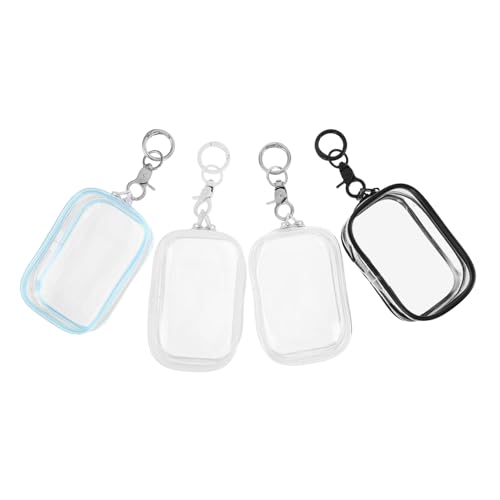 LRXIYODE 4 Stück Teiliges Transparente Aufbewahrungstaschen mit Reißverschluss und Schlüsselanhänger Hängender Organizer für Plüschpuppen Tragbare Klare Figuren-Display-Tasche Praktisch für LRXIYODE 4 Stück Teiliges Transparente Aufbewahrungstaschen mit Reißverschluss und Schlüsselanhänger Hängender Organizer für Plüschpuppen Tragbare Klare Figuren-Display-Tasche Praktisch für von LRXIYODE