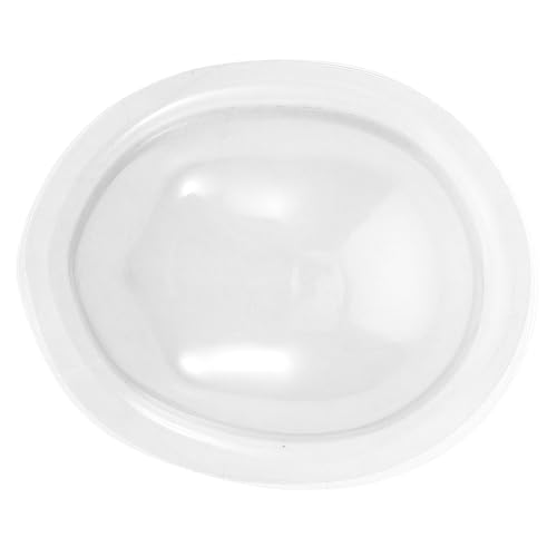 LRXIYODE 4 Stück Teiliges Transparentes Puppengesichtsschutz aus Kunststoff Leichte Kratzfeste Abdeckung für Bjd Puppen zum Schutz von Make Up und Wimpern bei Puppenpflege und Display von LRXIYODE