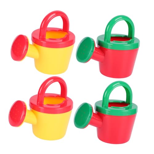 LRXIYODE 4 Stück Teiliges Wasserspielzeug für Kindersicherer Gießkanne aus Freiem PP Wasserstrahlend für Badewanne und Sommer Fördert Motorische Fähigkeiten und Spielerisches Lernen von LRXIYODE