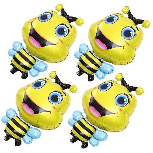 LRXIYODE 4 Stück Tierischer Ballon Dame Dschungelballon Süße Tierballons Party Elefant Dekoration Federnd Kleine Luftballons Hochzeitsfest Karikatur Aluminiumfolie Yellow LRXIYODE 4 Stück Tierischer Ballon Dame Dschungelballon Süße Tierballons Party Elefant Dekoration Federnd Kleine Luftballons Hochzeitsfest Karikatur Aluminiumfolie Yellow von LRXIYODE