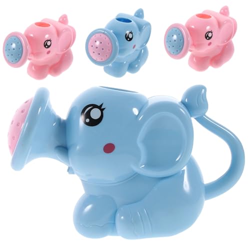 LRXIYODE 4 Stück Wasserspiel Gießkanne Babyspielzeug Badespielzeug Gießkannen Badespielzeug Silikon Niedliches Gieß Duschspielzeug Kunststoff Zufällige Farbe von LRXIYODE