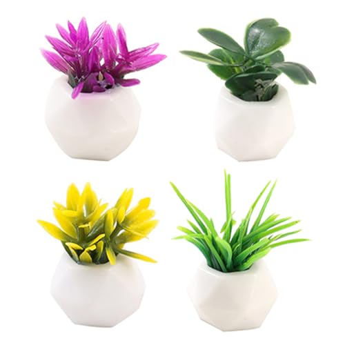 LRXIYODE 4 Stück künstlicher Blumentopf kleine Kunstpflanzen Marienkäfer Miniatur Künstliche Pflanzen im Freien kunstplflanze Artificial Plant Kunstpflanzen schmücken Mini-Heimschmuck Harz LRXIYODE 4 Stück künstlicher Blumentopf kleine Kunstpflanzen Marienkäfer Miniatur Künstliche Pflanzen im Freien kunstplflanze Artificial Plant Kunstpflanzen schmücken Mini-Heimschmuck Harz von LRXIYODE