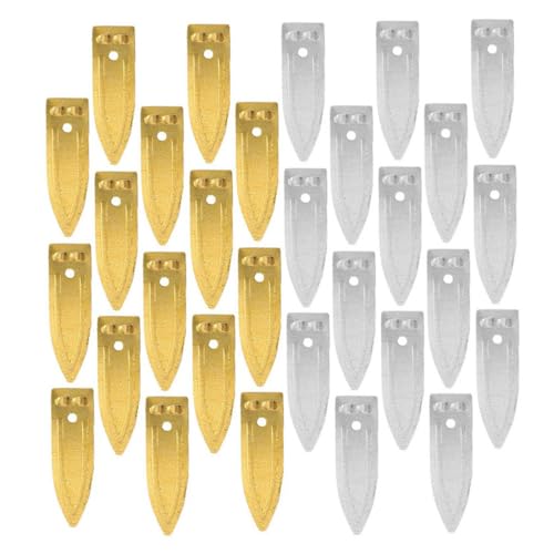 LRXIYODE 40 Stück Kupfer Metallelektrodenstreifen für Batterie Experiment Stabile Metallplatten Geeignet für Unterricht Lernspiele und Elektrochemie Demonstrationen von LRXIYODE
