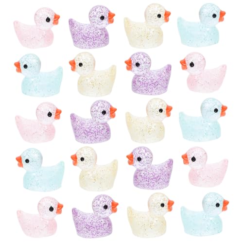 LRXIYODE 40 Stück Mini-Ente leuchtende Enten Puppenhaus-Ente Mikro-Entenspielzeug Garten-Miniatur-Ente Tiere Figuren Cute Duck deko Figur Miniatur-Entenfigur für den Garten Mini - Harz LRXIYODE 40 Stück Mini-Ente leuchtende Enten Puppenhaus-Ente Mikro-Entenspielzeug Garten-Miniatur-Ente Tiere Figuren Cute Duck deko Figur Miniatur-Entenfigur für den Garten Mini - Harz von LRXIYODE
