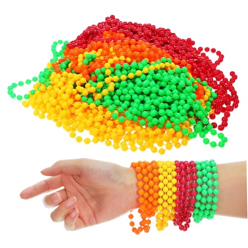 LRXIYODE 48 . Teiliges Neon Perlen Fluoreszierende Kunststoff Halsketten Leichte Party Accessoires Wiederverwendbar Bunte Masquerade Party Dekorationen für Frauen und Geburtstagsfeiern LRXIYODE 48 . Teiliges Neon Perlen Fluoreszierende Kunststoff Halsketten Leichte Party Accessoires Wiederverwendbar Bunte Masquerade Party Dekorationen für Frauen und Geburtstagsfeiern von LRXIYODE