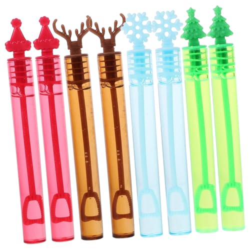 LRXIYODE 48 Stück Teiliges Herzförmige Seifenblasenstäbe Mini Bubble Wands mit Langlebiger Lösung Tragbar für Geburtstagsfeiern Hochzeiten Weihnachts und Sommerpartys Sichere Blasen von LRXIYODE