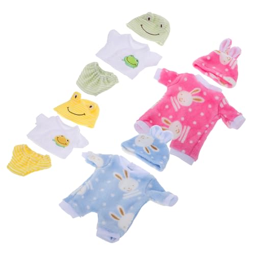 LRXIYODE 4Sätze Realistische Puppenkleidung Teiliges Outfit für Puppen Gelber und Froschanzüge Sowie und Blauer Hasenoverall für Kreatives und Zubehör LRXIYODE 4Sätze Realistische Puppenkleidung Teiliges Outfit für Puppen Gelber und Froschanzüge Sowie und Blauer Hasenoverall für Kreatives und Zubehör von LRXIYODE