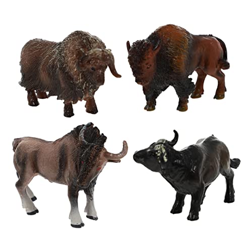 LRXIYODE 4Stücke Mini Kuh Verzierung Realistische Wildtier Figuren für Kreativität und Lernen aus Robustem Gefertigt Desktop LRXIYODE 4Stücke Mini Kuh Verzierung Realistische Wildtier Figuren für Kreativität und Lernen aus Robustem Gefertigt Desktop von LRXIYODE