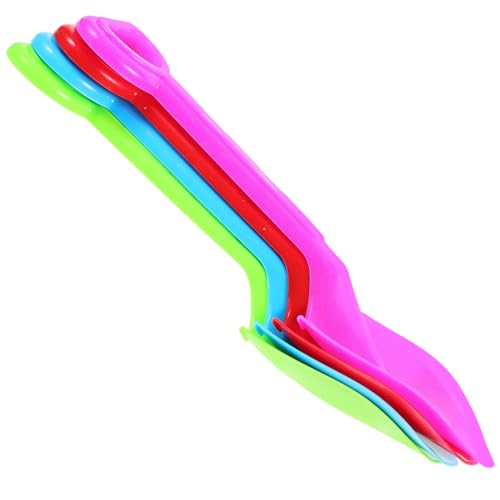 LRXIYODE 4stücke Teiliges Bunter Mini-schaufeln Für Mädchen Handheld Sandspielzeug Für Strand Und Kreative Spielzeuge Für Outdoor-aktivitäten Kunststoffschaufeln von LRXIYODE