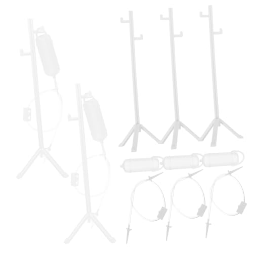 LRXIYODE 5 Stück Arzt Injektionsspielzeug Cosplay Infusionsflasche Partyzubehör Rollenspiel Infusionsflasche Infusionsflasche Modell Krankenschwester Iv Schlauch Spiel von LRXIYODE