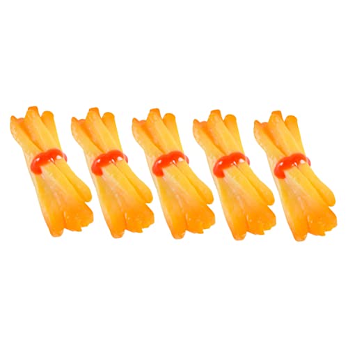 LRXIYODE 5 Stück Gefälschte Pommes Frites Lebensmittel Für Küchenspiele Lebensmittelsimulation Pommes Frites Spielzeugküchenzubehör Essen Gefälschte Lebensmittel Realistisch PVC LRXIYODE 5 Stück Gefälschte Pommes Frites Lebensmittel Für Küchenspiele Lebensmittelsimulation Pommes Frites Spielzeugküchenzubehör Essen Gefälschte Lebensmittel Realistisch PVC von LRXIYODE