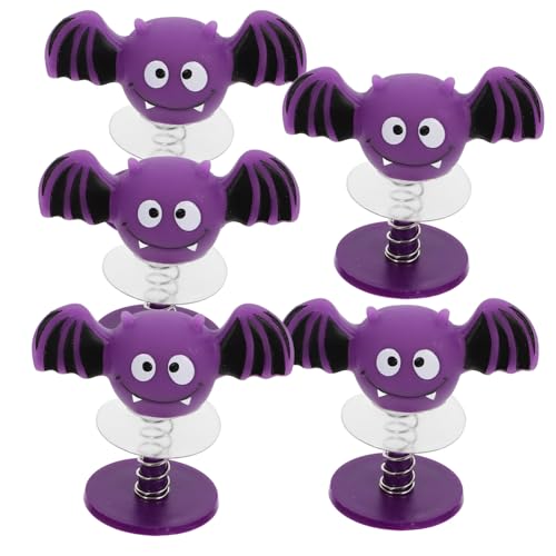 LRXIYODE 5 Stück Hüpfende Fledermausfigur Sprungspielzeug es ist Schläger Halloween Dekoration Frühlingsspielzeug für Halloween-Frühlingsspielzeug Eisen Violett LRXIYODE 5 Stück Hüpfende Fledermausfigur Sprungspielzeug es ist Schläger Halloween Dekoration Frühlingsspielzeug für Halloween-Frühlingsspielzeug Eisen Violett von LRXIYODE
