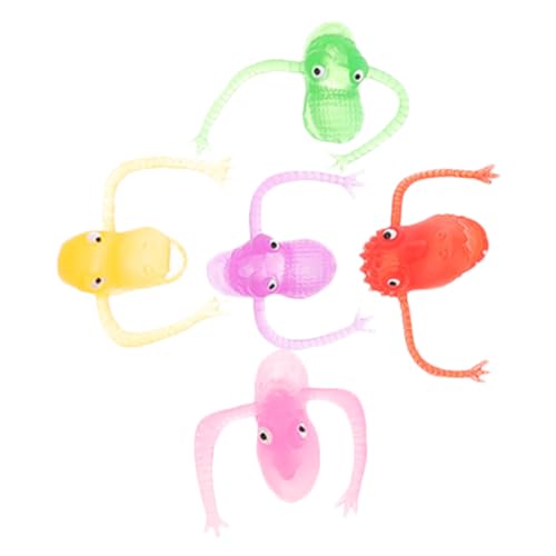 LRXIYODE 5 Stück Kleine Dinosaurier-fingerpuppen Für Kinder, Weiche Fingerspielzeuge Für Partygeschenke, Klassenzimmerpreise Und Lustige Puppenspiele, Bunt LRXIYODE 5 Stück Kleine Dinosaurier-fingerpuppen Für Kinder, Weiche Fingerspielzeuge Für Partygeschenke, Klassenzimmerpreise Und Lustige Puppenspiele, Bunt von LRXIYODE