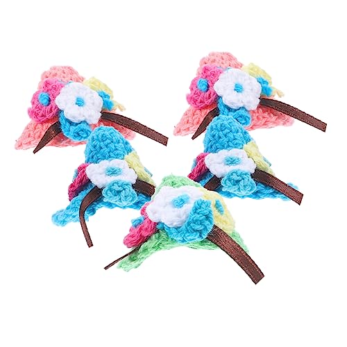 LRXIYODE 5 Stück Mini Wollmützen Puppenzubehör Kleine Dekorative Hüte für Puppenhaus Miniaturhaus Bastelbedarf Party Deko Zufällige Farbe LRXIYODE 5 Stück Mini Wollmützen Puppenzubehör Kleine Dekorative Hüte für Puppenhaus Miniaturhaus Bastelbedarf Party Deko Zufällige Farbe von LRXIYODE