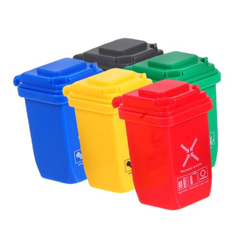 LRXIYODE 5 Stück Puppenhaus Mini Sortiermülleimer Kleiner weißer Mülleimer Mini -Mülldose für kinderspielzeug scheibengardinen Sandtisch Mülleimer Miniatur-Mülleimer LRXIYODE 5 Stück Puppenhaus Mini Sortiermülleimer Kleiner weißer Mülleimer Mini -Mülldose für kinderspielzeug scheibengardinen Sandtisch Mülleimer Miniatur-Mülleimer von LRXIYODE