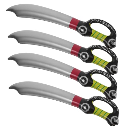 LRXIYODE 5 Stück Teiliges Aufblasbares Piratenschwert aus Leichtem Authentische Bühnenrequisite für Halloween Piraten mottoparty als Geschenk für Piraten Rollenspiel LRXIYODE 5 Stück Teiliges Aufblasbares Piratenschwert aus Leichtem Authentische Bühnenrequisite für Halloween Piraten mottoparty als Geschenk für Piraten Rollenspiel von LRXIYODE