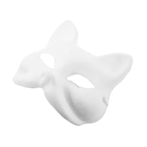 LRXIYODE 5 Stück Teiliges Blanko Tiermasken zum Bemalen DIY Fuchsmaske für Halloween Partys und Kreative Projekte Sicher und Langlebig für Erwachsene LRXIYODE 5 Stück Teiliges Blanko Tiermasken zum Bemalen DIY Fuchsmaske für Halloween Partys und Kreative Projekte Sicher und Langlebig für Erwachsene von LRXIYODE