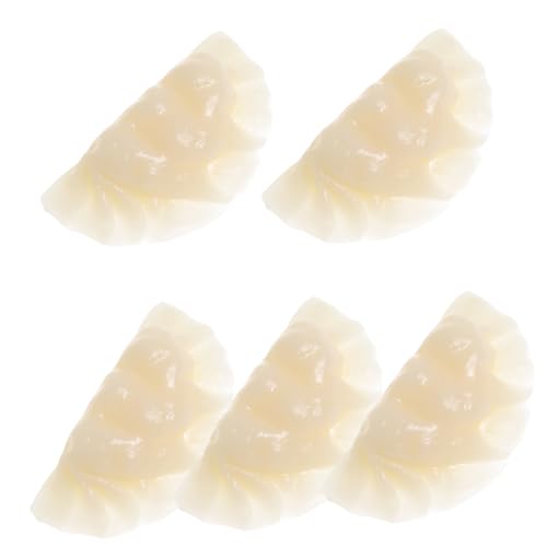 LRXIYODE 5 Stück Teiliges Dumpling aus Langlebigem PVC Realistische Simulation als Fotorequisite Küchen und Food Shop Dekoration Kindgerechtes Lernspielzeug und Wohnaccessoire LRXIYODE 5 Stück Teiliges Dumpling aus Langlebigem PVC Realistische Simulation als Fotorequisite Küchen und Food Shop Dekoration Kindgerechtes Lernspielzeug und Wohnaccessoire von LRXIYODE