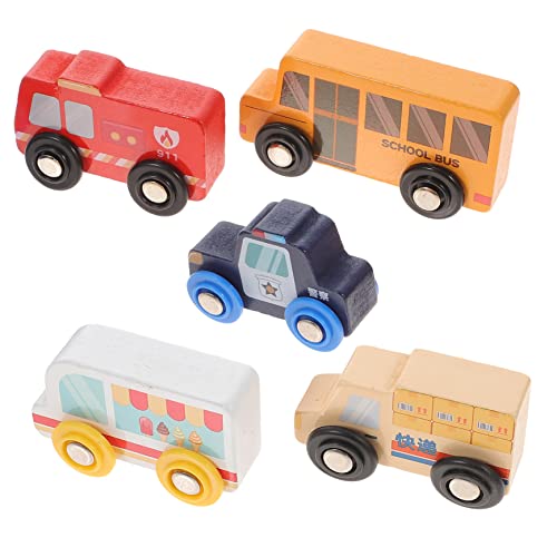 LRXIYODE 5 Stück Teiliges Holzspielzeug Autos Mini Landschaftsfahrzeuge für Partygeschenke Fördert Kreativität und Koordination LRXIYODE 5 Stück Teiliges Holzspielzeug Autos Mini Landschaftsfahrzeuge für Partygeschenke Fördert Kreativität und Koordination von LRXIYODE