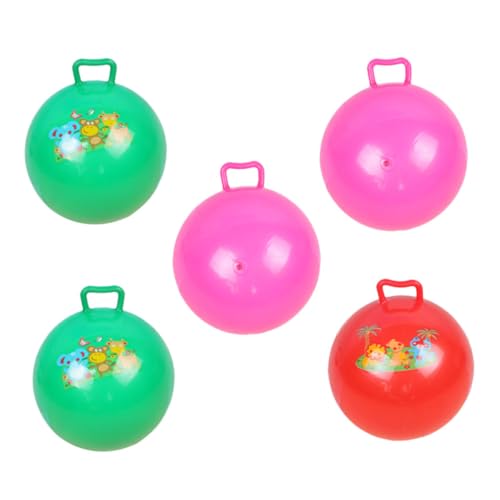 LRXIYODE 5 Stück Teiliges Hüpfball mit Griff Großer Sprungball für Outdoor Spiele und Balance Training Sicherer Aufblasbarer Bouncy Ball für Buntes Kinderspielzeug für Park und Garten LRXIYODE 5 Stück Teiliges Hüpfball mit Griff Großer Sprungball für Outdoor Spiele und Balance Training Sicherer Aufblasbarer Bouncy Ball für Buntes Kinderspielzeug für Park und Garten von LRXIYODE