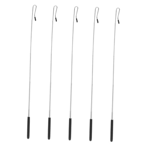 LRXIYODE 5 Stück Teiliges Metall Handpuppen Steuerstäbe Erweiterbare Puppensteuerungsstangen für Lebendige Bühnenaufführungen Leicht und Ergonomisch Ausziehbar Zusammenziehbar von LRXIYODE
