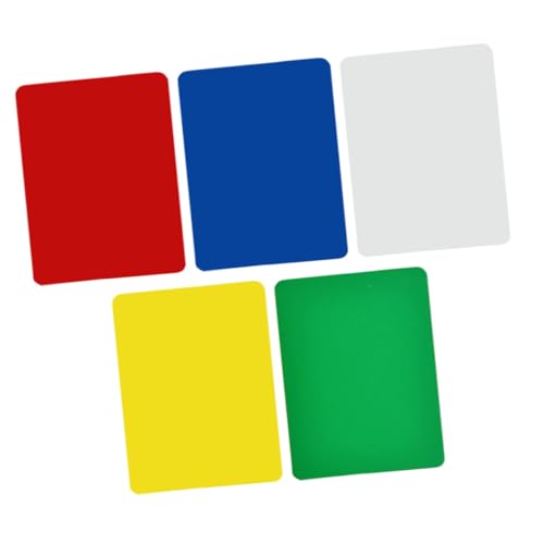 LRXIYODE 5 Stück Teiliges Poker Karten Verteiler Kunststoff Poker Dealing Tool mit Glatten Kanten Desktop Game Zubehör für Schnelles Kartenmischen und Sicheres Austeilen bei Kartenspielen von LRXIYODE