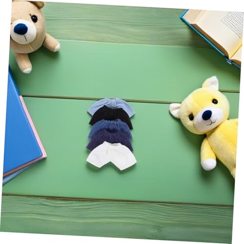 LRXIYODE 5 Stück Teiliges Puppen Shorts aus Weichem Stoff Elastischer Bequemes Puppenhosen Vielseitiges Ankleiden Geeignet für Plüschpuppen und Puppenaccessoires von LRXIYODE