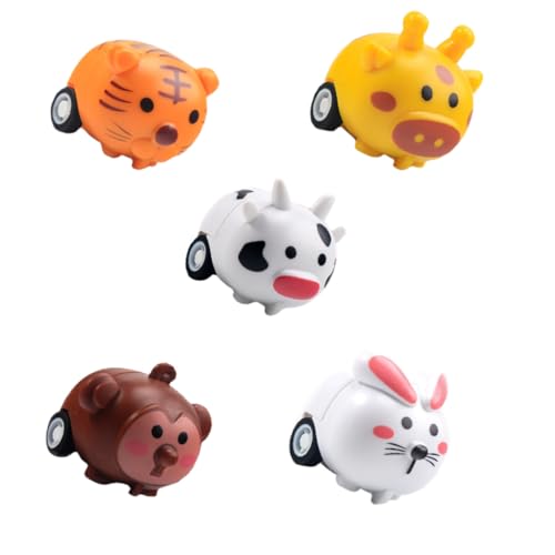 LRXIYODE 5 Stück Teiliges Rückziehautos mit Tiermotiven Robustes Friktionsspielzeug für Kleinkinder Handliche für Jungen und Mädchen Fördert Motorische und Kognitive Fähigkeiten LRXIYODE 5 Stück Teiliges Rückziehautos mit Tiermotiven Robustes Friktionsspielzeug für Kleinkinder Handliche für Jungen und Mädchen Fördert Motorische und Kognitive Fähigkeiten von LRXIYODE