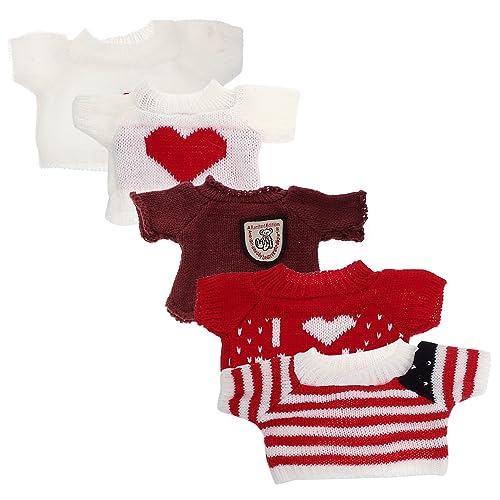 LRXIYODE 5 Stück Toys mädchen Toys for Puppenkleidung Set Puppen Kleidung Puppenmode Zubehör Und tragen Plüsch kompakte Puppenkleidung kompaktes Puppenkostüm Garn LRXIYODE 5 Stück Toys mädchen Toys for Puppenkleidung Set Puppen Kleidung Puppenmode Zubehör Und tragen Plüsch kompakte Puppenkleidung kompaktes Puppenkostüm Garn von LRXIYODE