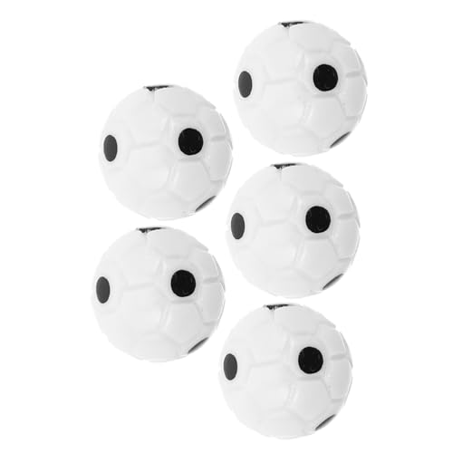 LRXIYODE 5 Stücke Mini Fußball Mini Fußball Mini Bälle Kleine Fußball Ball Fußball Ball Mini Kunststoff von LRXIYODE