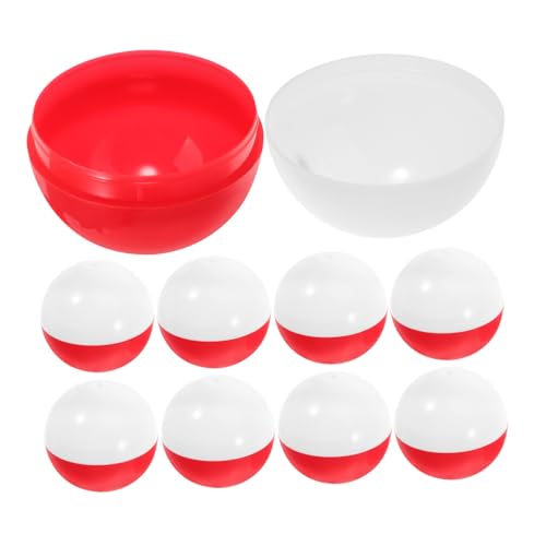 LRXIYODE 50 Stück Befüllbare Kugeln Kunststoffkapseln Leicht Öffnende Multi Purpose Ball Behälter für Süßigkeiten Kleine Geschenke Party Deko Kompatibel mit Automaten und Tombola von LRXIYODE