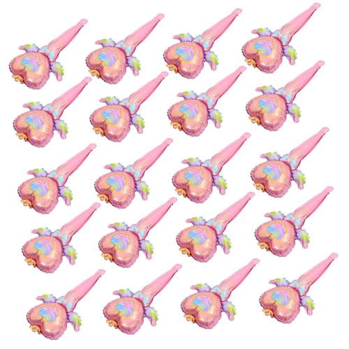 LRXIYODE 50 Stück Handheld Folienballons Fairy Wand Design Stabile Partydeko mit Eleganter Optik Vielseitig für Wand Fenster Garten als Foto-requisite und Festliche Luftballons von LRXIYODE