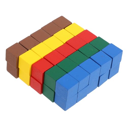 LRXIYODE 50 Stück Holz Spielfiguren für Brettspiel Zubehör Bunte Kleine Quadratische Holzfiguren Langlebig Glatt Geeignet für Flugschach und Denkspiele LRXIYODE 50 Stück Holz Spielfiguren für Brettspiel Zubehör Bunte Kleine Quadratische Holzfiguren Langlebig Glatt Geeignet für Flugschach und Denkspiele von LRXIYODE