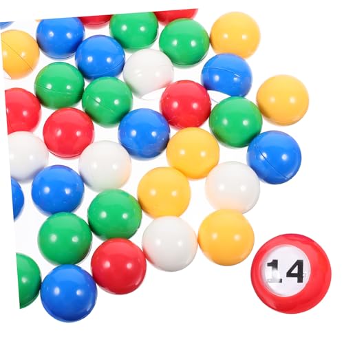 LRXIYODE 50 Stück Lotteriekugeln mit Fensterzahlen Robuste Bunte Raffle Bälle für Partyspiele Unterhaltung und Gewinnspiele Langlebige Spielrequisiten für Veranstaltungen LRXIYODE 50 Stück Lotteriekugeln mit Fensterzahlen Robuste Bunte Raffle Bälle für Partyspiele Unterhaltung und Gewinnspiele Langlebige Spielrequisiten für Veranstaltungen von LRXIYODE