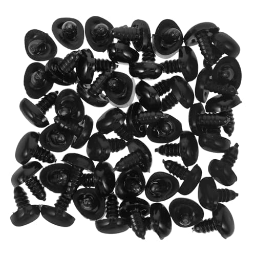 LRXIYODE 50 Stück tierische Nase Liebenswert Bausatz Plüschpuppennase Babypuppennase tragen Plüschtier Nase DIY Puppenzubehör Nase und für Stoffpuppe Puppenzubehör und Zubehör Plastik Black LRXIYODE 50 Stück tierische Nase Liebenswert Bausatz Plüschpuppennase Babypuppennase tragen Plüschtier Nase DIY Puppenzubehör Nase und für Stoffpuppe Puppenzubehör und Zubehör Plastik Black von LRXIYODE