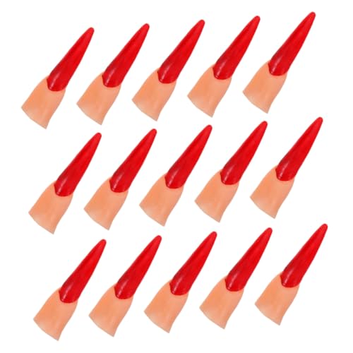 LRXIYODE 50 Teiliges Zubehör Mit Cosplay Dekorations Halloween Nägeln Horror Streich Maskenpartys Finger Party Abdeckungen Streiche Fingerspitzen Requisiten Rollenspiel Trickkostüme LRXIYODE 50 Teiliges Zubehör Mit Cosplay Dekorations Halloween Nägeln Horror Streich Maskenpartys Finger Party Abdeckungen Streiche Fingerspitzen Requisiten Rollenspiel Trickkostüme von LRXIYODE