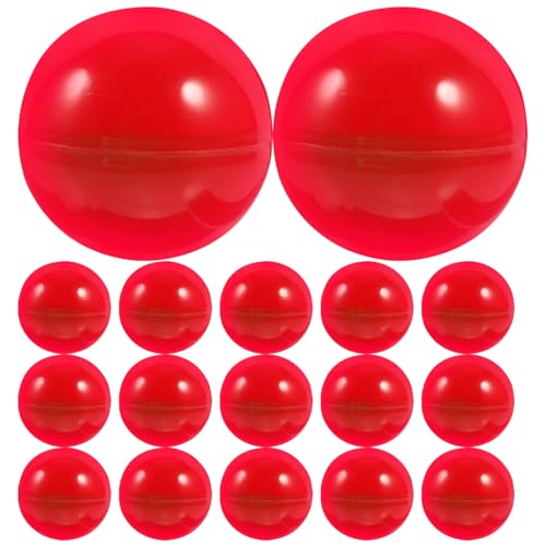 LRXIYODE 50Stücke Aktivitäts Lotteriebälle Bunte Hohle Spielbälle für Partyspiele Durchmesser Rot für Feiern Veranstaltungen und Spieleabende LRXIYODE 50Stücke Aktivitäts Lotteriebälle Bunte Hohle Spielbälle für Partyspiele Durchmesser Rot für Feiern Veranstaltungen und Spieleabende von LRXIYODE