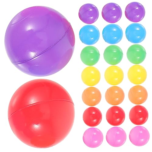 LRXIYODE 50Stücke Farbige Ballgruben Kugeln Ø Spielbälle für Lustiges für Spielhaus und Spielzelt Drinnen und Draußen Sicheres Kinderspielzeug LRXIYODE 50Stücke Farbige Ballgruben Kugeln Ø Spielbälle für Lustiges für Spielhaus und Spielzelt Drinnen und Draußen Sicheres Kinderspielzeug von LRXIYODE