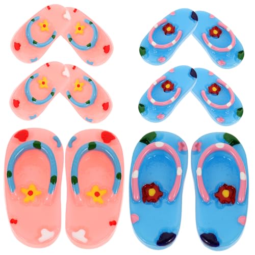 LRXIYODE 6 Paare Miniatur Hausschuhe Dekoration Mini Slipper Modell Strand Thema für Puppenhaus Mikro Landschaft DIY Strandparty Zubehör LRXIYODE 6 Paare Miniatur Hausschuhe Dekoration Mini Slipper Modell Strand Thema für Puppenhaus Mikro Landschaft DIY Strandparty Zubehör von LRXIYODE