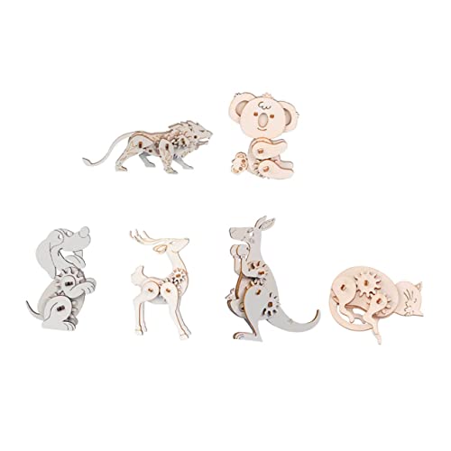 LRXIYODE 6 Sets Puzzle Panda Mini Bautierspielzeug Heimornamente Zusammengebaute Tiere Basteln Zusammenbauspielzeug DIY Tiermodelle DIY Tier 3D Modell Zusammengebautes Modell LRXIYODE 6 Sets Puzzle Panda Mini Bautierspielzeug Heimornamente Zusammengebaute Tiere Basteln Zusammenbauspielzeug DIY Tiermodelle DIY Tier 3D Modell Zusammengebautes Modell von LRXIYODE