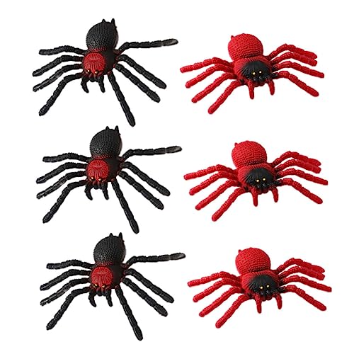 LRXIYODE 6 Stück Realistische Halloween Spinnen Gruselige Deko und Scherzartikel Farblich Sortiert für Party Aprilscherz und Gruselige Halloween Dekoration Zufällige Farbe Zufällige Farbe LRXIYODE 6 Stück Realistische Halloween Spinnen Gruselige Deko und Scherzartikel Farblich Sortiert für Party Aprilscherz und Gruselige Halloween Dekoration Zufällige Farbe Zufällige Farbe von LRXIYODE