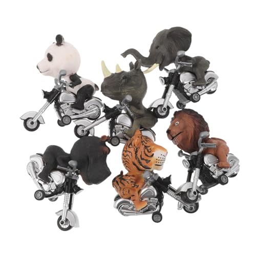 LRXIYODE 6 Stück Rückziehautos Tier-Motorrad Fahrzeuge Friktionsantrieb Lernspielzeug für Drinnen und Draußen Eltern-Junge Mädchen-Spiel LRXIYODE 6 Stück Rückziehautos Tier-Motorrad Fahrzeuge Friktionsantrieb Lernspielzeug für Drinnen und Draußen Eltern-Junge Mädchen-Spiel von LRXIYODE