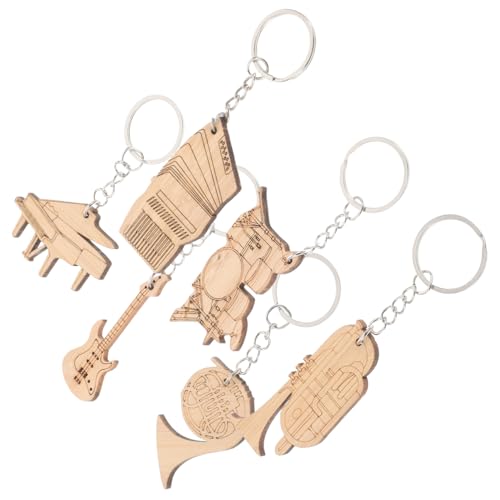 LRXIYODE 6 Stück Schlüsselanhänger Für Musikinstrumente Brieftaschenschlüsselkette Lustiger Schlüsselbund Schlüsselanhänger Mit Musikanhänger Mini-rucksack-schlüsselanhänger Holz Khaki LRXIYODE 6 Stück Schlüsselanhänger Für Musikinstrumente Brieftaschenschlüsselkette Lustiger Schlüsselbund Schlüsselanhänger Mit Musikanhänger Mini-rucksack-schlüsselanhänger Holz Khaki von LRXIYODE